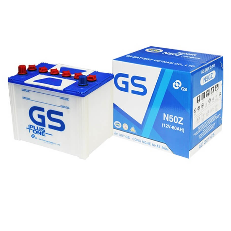 Ắc quy 12V-60Ah GS N50Z